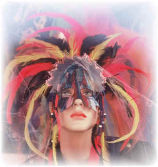 Click here to view Mitchel Rubin's one-of-a-kind masks!
